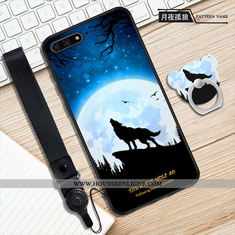 Étui Huawei Y6 2020 Ornements Suspendus Dessin Animé 2020 Protection Téléphone Portable Tendance Ble
