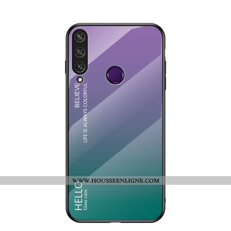 Étui Huawei Y6p Mode Protection Nouveau Amoureux Incassable Dégradé Difficile Coloré