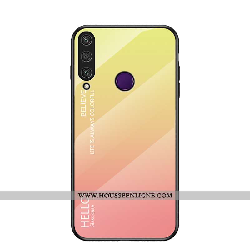 Étui Huawei Y6p Mode Protection Nouveau Amoureux Incassable Dégradé Difficile Coloré