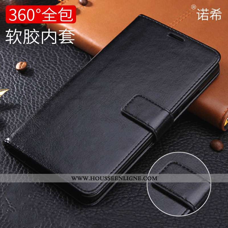 Étui Huawei Y6p Protection Portefeuille Une Agrafe Téléphone Portable Business Tout Compris Coque Bo