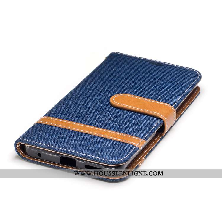 Étui Lg G6 Cuir Modèle Fleurie Silicone Housse Violet Carte