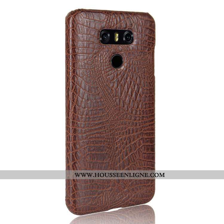 Étui Lg G6 Modèle Fleurie Protection Noir Téléphone Portable Coque Couvercle Arrière