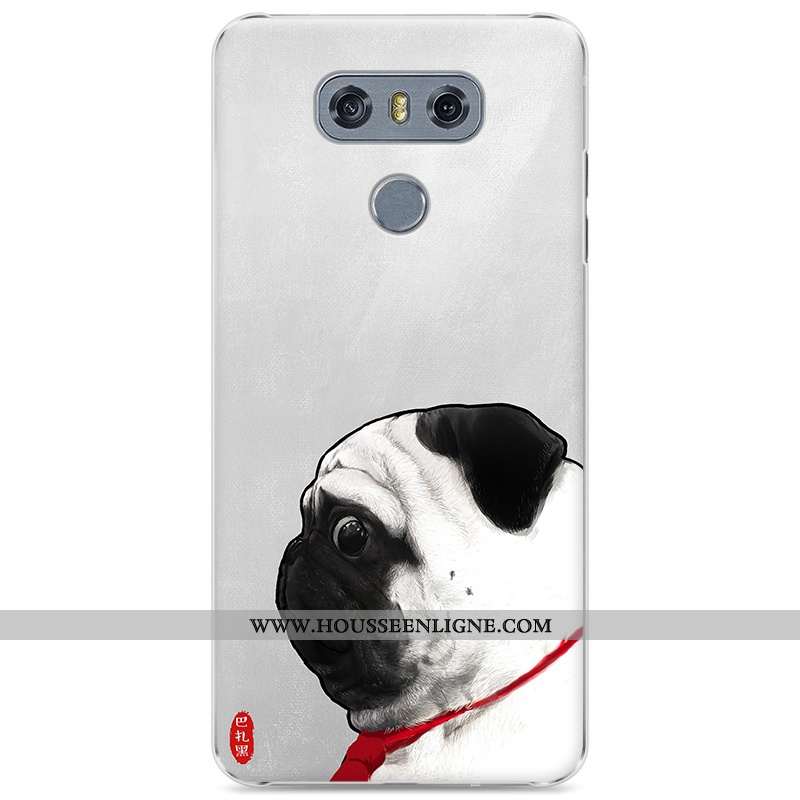 Étui Lg G6 Protection Créatif Coque Téléphone Portable Amoureux Rouge Difficile