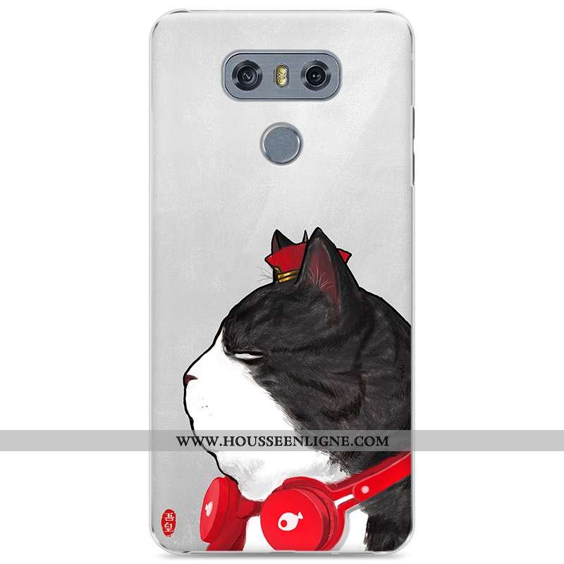 Étui Lg G6 Protection Créatif Coque Téléphone Portable Amoureux Rouge Difficile