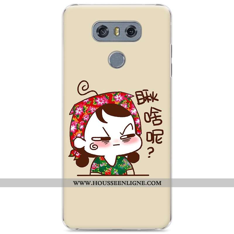 Étui Lg G6 Protection Créatif Coque Téléphone Portable Amoureux Rouge Difficile
