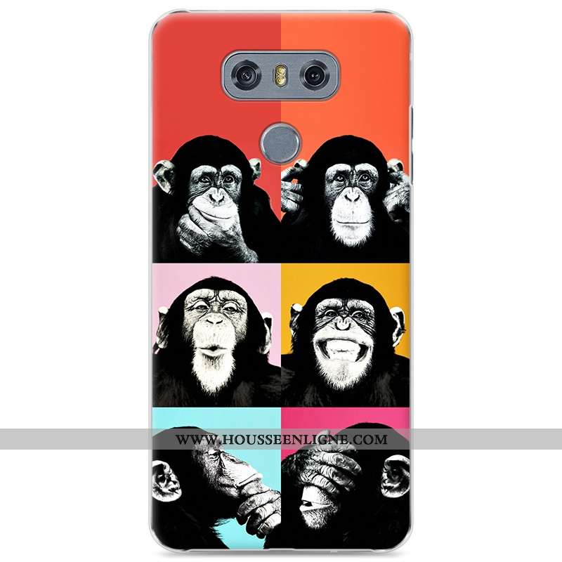 Étui Lg G6 Protection Créatif Coque Téléphone Portable Amoureux Rouge Difficile