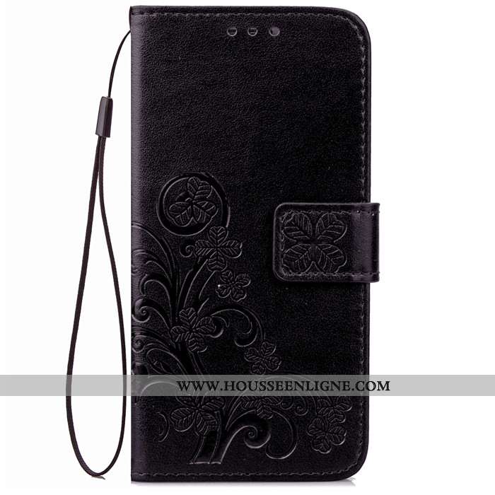 Étui Lg G6 Protection Cuir Coque Téléphone Portable Clamshell Gris