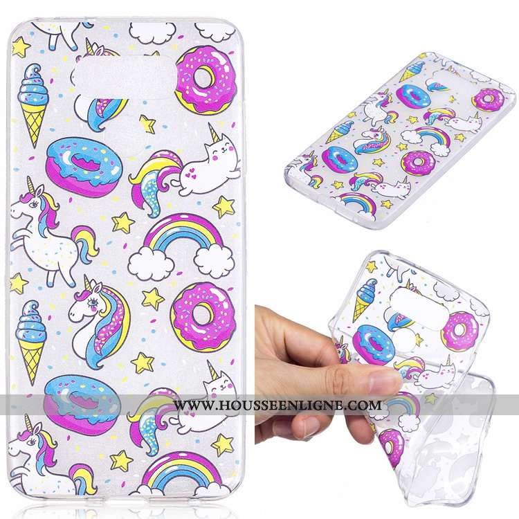 Étui Lg G6 Silicone Protection Dessin Animé Téléphone Portable Vert Tendance Verte