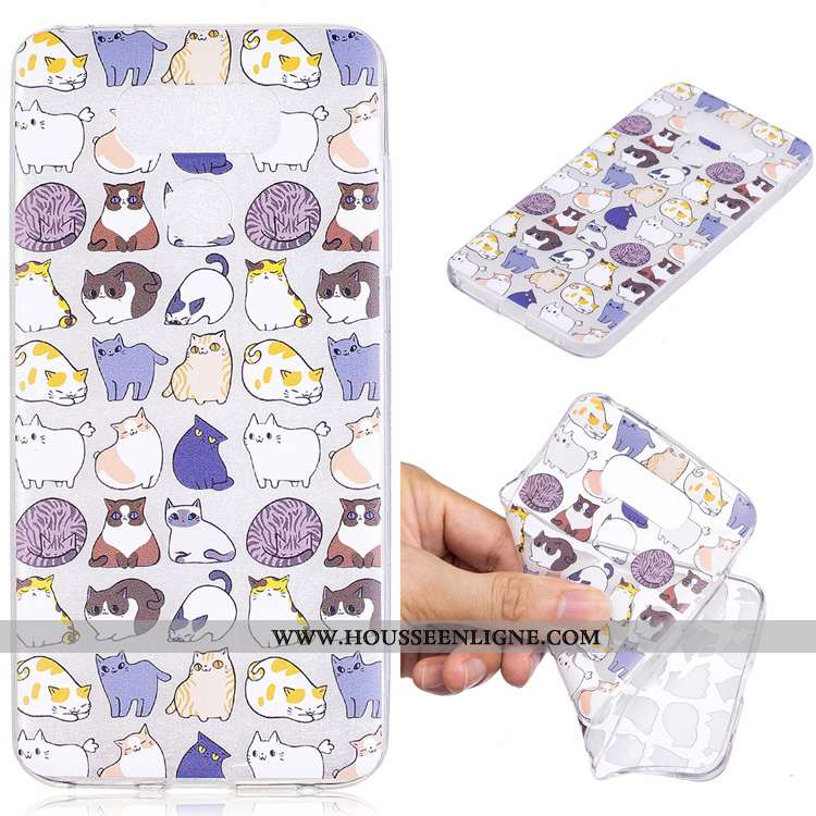 Étui Lg G6 Silicone Protection Dessin Animé Téléphone Portable Vert Tendance Verte