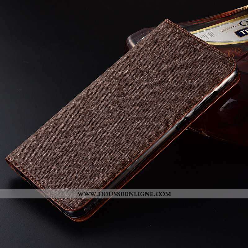 Étui Lg K11 Cuir Silicone Marron Tout Compris Incassable Protection Clamshell