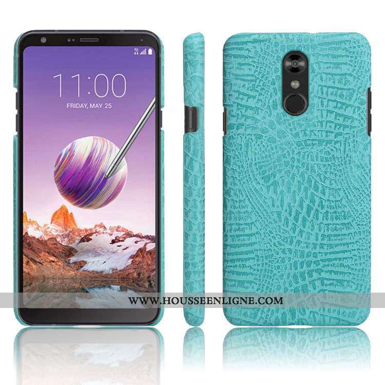 Étui Lg Q Stylus Protection Ultra Légère Vert Téléphone Portable Coque Verte