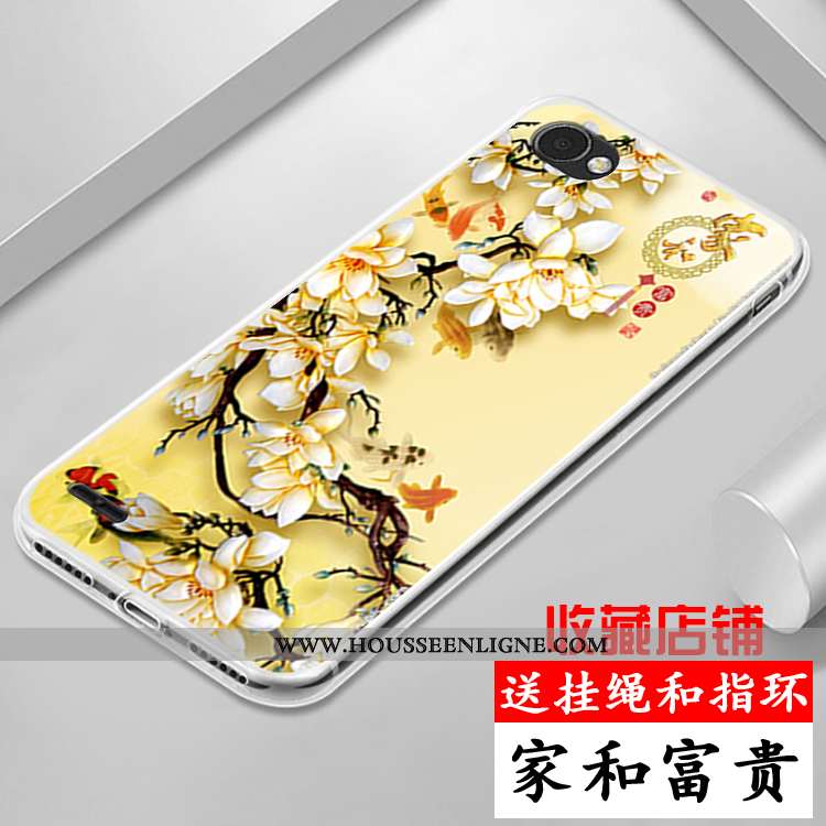 Étui Lg Q6 Coque En Silicone Protection Dessin Animé Violet Tout Compris Incassable