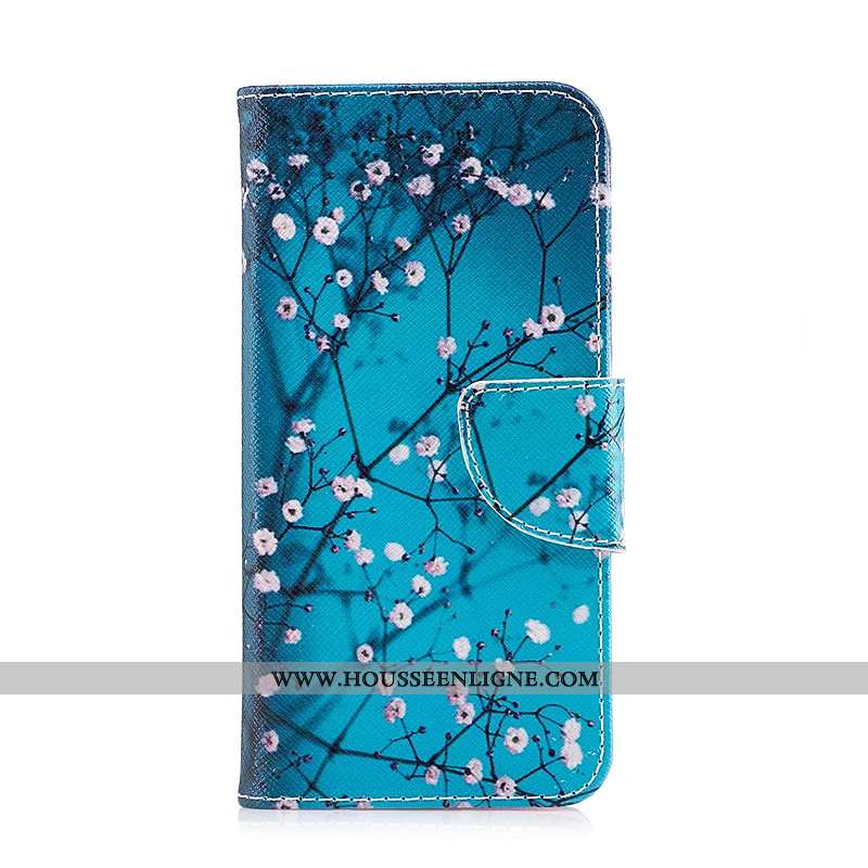 Étui Lg Q6 Protection Cuir Peinture Blanc Housse Coque Blanche