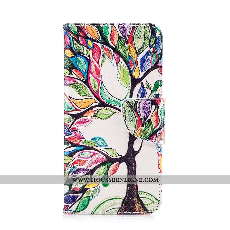 Étui Lg Q6 Protection Cuir Peinture Blanc Housse Coque Blanche