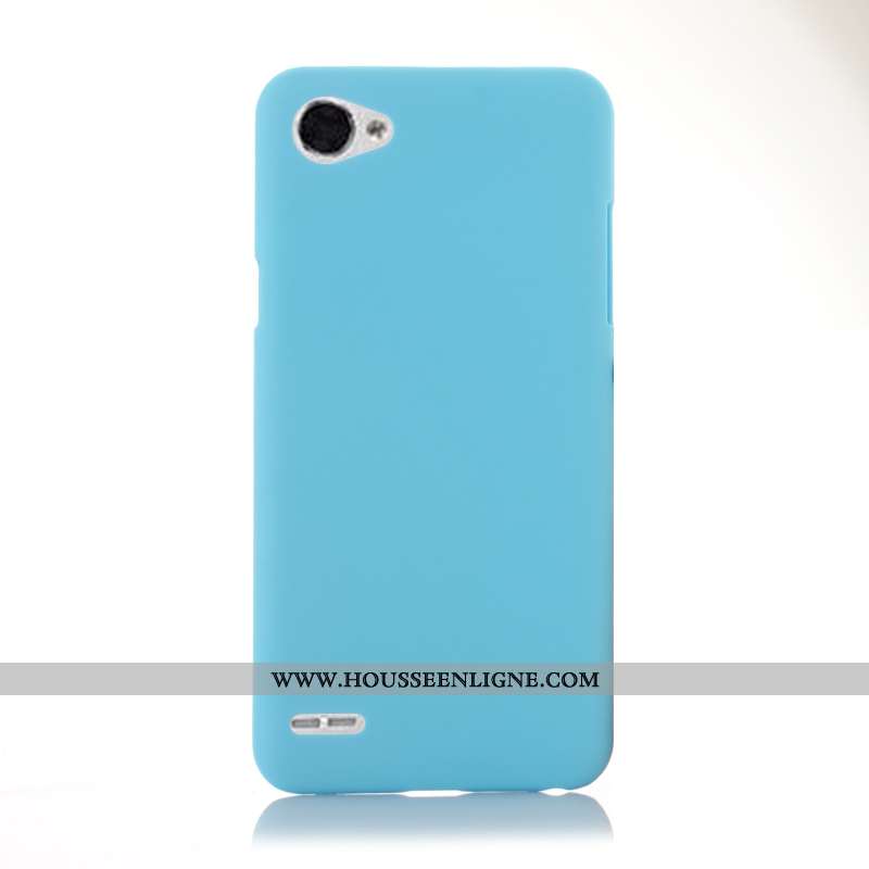 Étui Lg Q6 Protection Délavé En Daim Vert Coque Téléphone Portable Difficile Verte