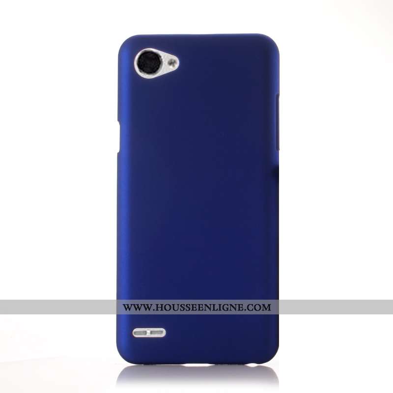 Étui Lg Q6 Protection Délavé En Daim Vert Coque Téléphone Portable Difficile Verte
