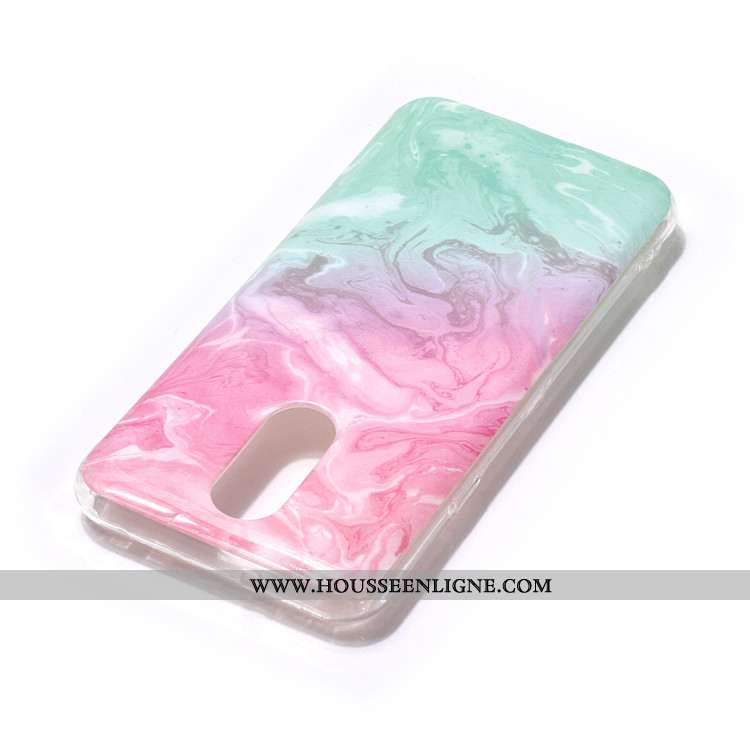 Étui Lg Q7 Protection Bleu Vent Téléphone Portable Grand Simple