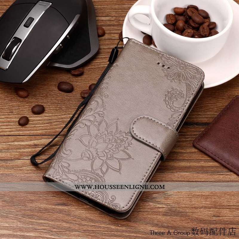 Étui Lg V30 Cuir Fluide Doux Coque Téléphone Portable Incassable Housse Tout Compris Noir