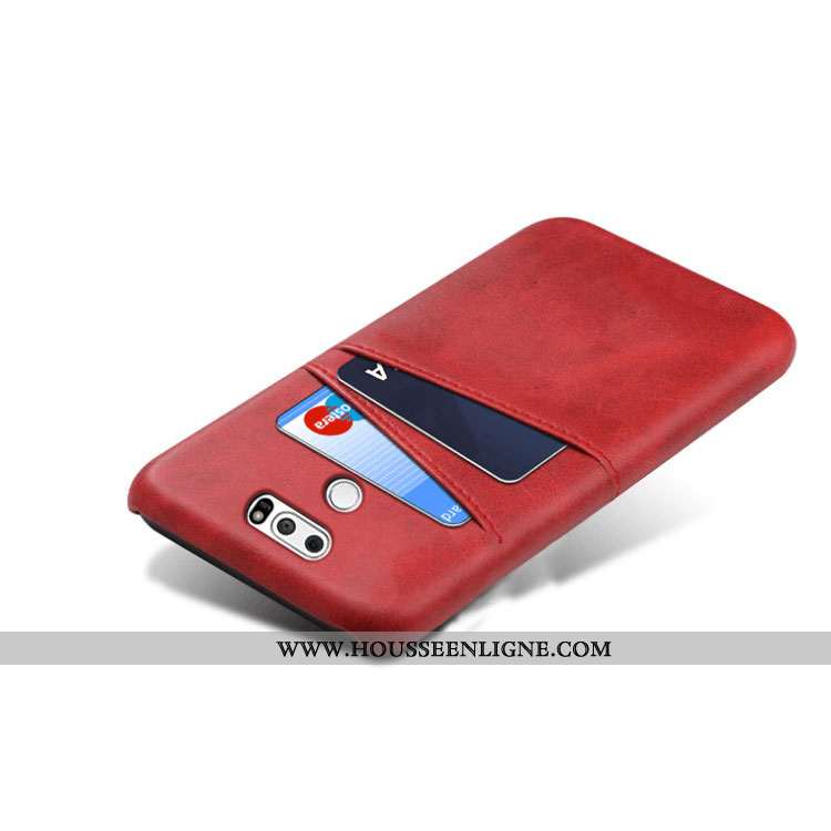 Étui Lg V30 Protection Créatif Incassable Tendance Carte Business Gris