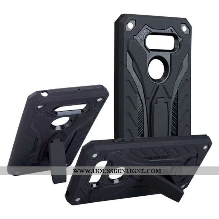 Étui Lg V30 Protection Outdoor Bleu Coque Support Vent Europe