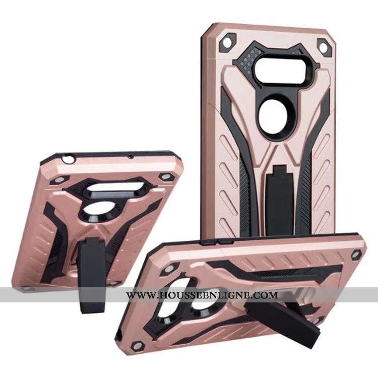 Étui Lg V30 Protection Outdoor Bleu Coque Support Vent Europe