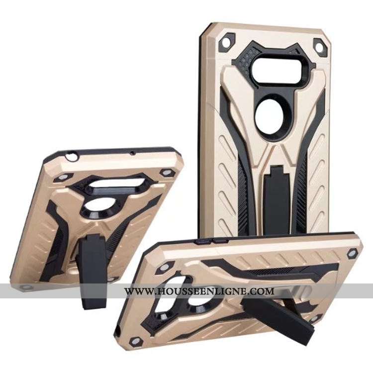 Étui Lg V30 Protection Outdoor Bleu Coque Support Vent Europe