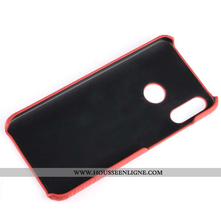 Étui Moto E6 Plus Protection Tendance Crocodile Difficile Cuir Modèle Fleurie Noir