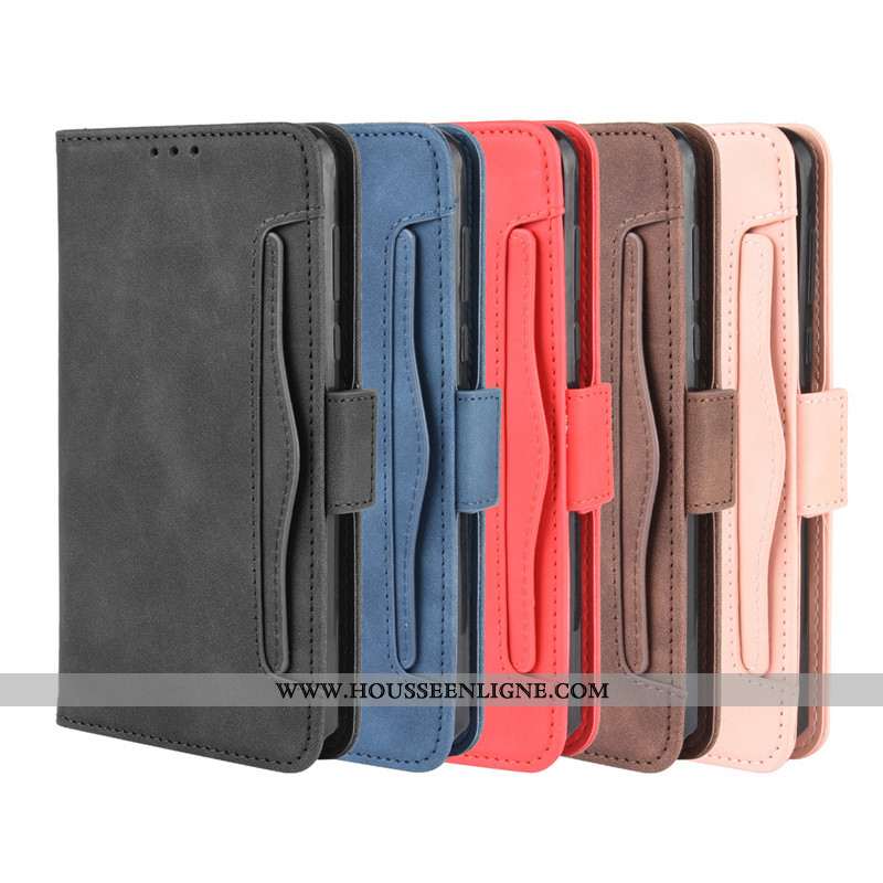Étui Moto G Pro Portefeuille Cuir Coque Housse Noir Protection