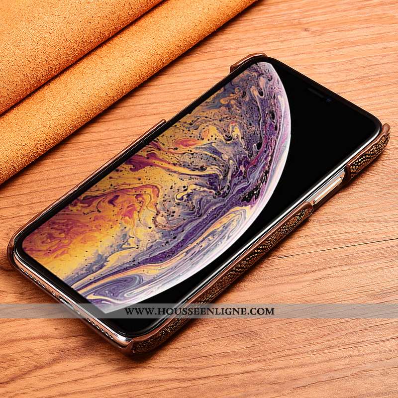 Étui Moto G7 Plus Personnalité Créatif Personnalisé Cuir Véritable Téléphone Portable Couvercle Arri