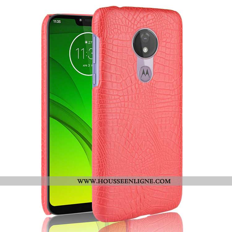 Étui Moto G7 Power Créatif Modèle Fleurie Coque Business Téléphone Portable Noir