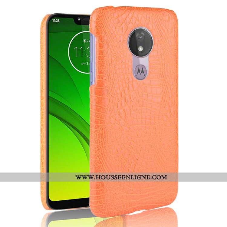 Étui Moto G7 Power Créatif Modèle Fleurie Coque Business Téléphone Portable Noir