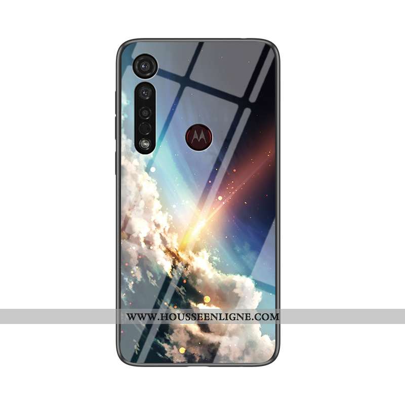 Étui Moto G8 Plus Mode Protection Incassable Nouveau Multicolore Fluide Doux Coloré
