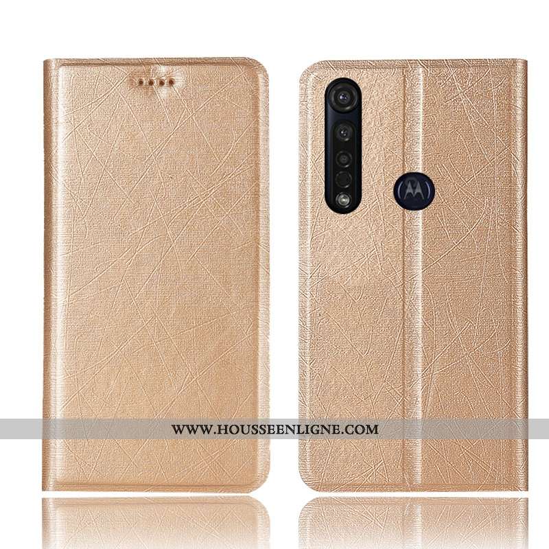 Étui Moto G8 Plus Protection Cuir Housse Rouge Tout Compris Coque Rose