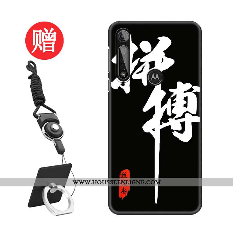 Étui Moto G8 Plus Tendance Protection Modèle Téléphone Portable Bleu Coque Tempérer