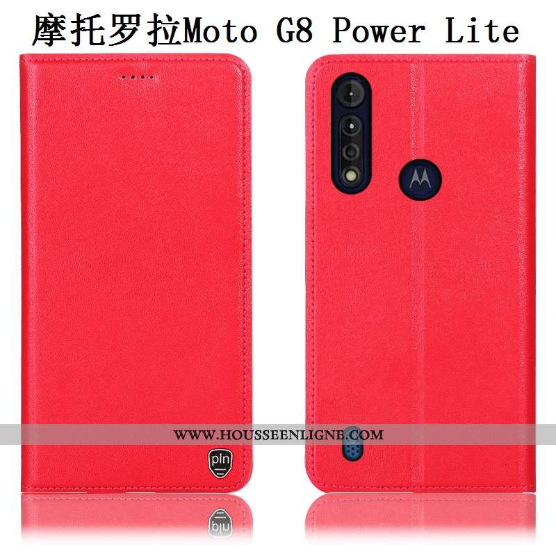 Étui Moto G8 Power Lite Modèle Fleurie Protection Housse Incassable Noir Téléphone Portable