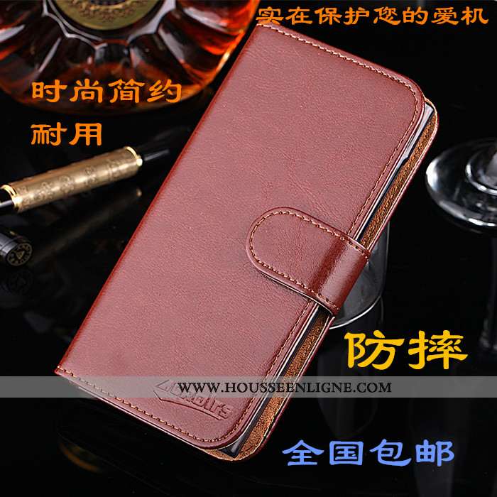 Étui Motorola Edge Protection Délavé En Daim Tissu Cuir Téléphone Portable Coque Bleu