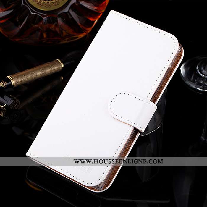 Étui Motorola Edge Protection Délavé En Daim Tissu Cuir Téléphone Portable Coque Bleu