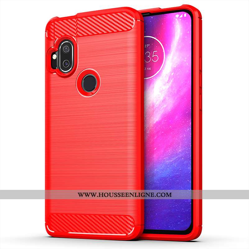 Étui Motorola One Hyper Rouge Téléphone Portable Coque