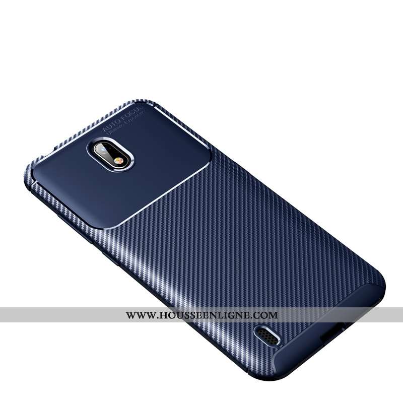 Étui Nokia 1 Plus Protection Délavé En Daim Fluide Doux Téléphone Portable Modèle Fleurie Fibre Marr