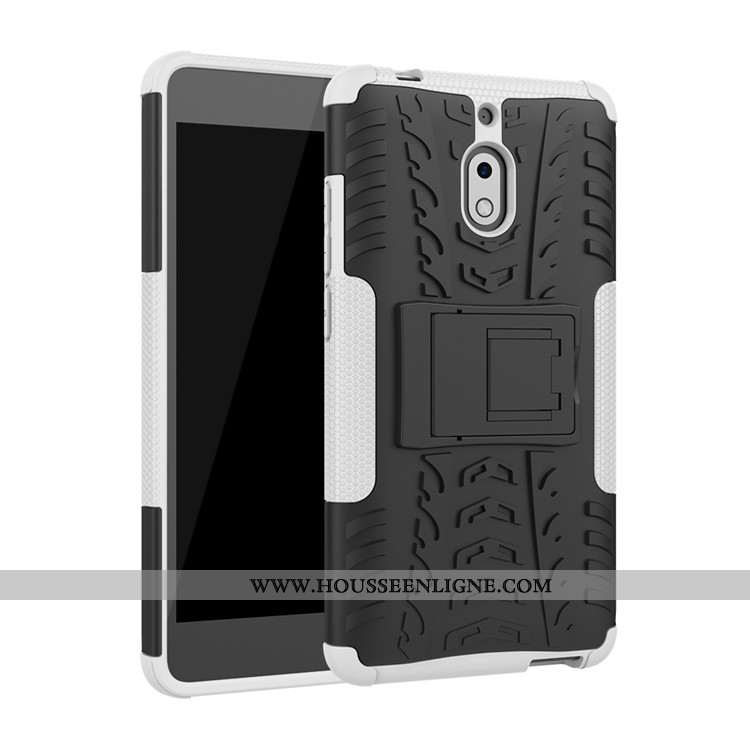 Étui Nokia 2.1 Protection Silicone Tout Compris Coque Incassable Difficile Beige