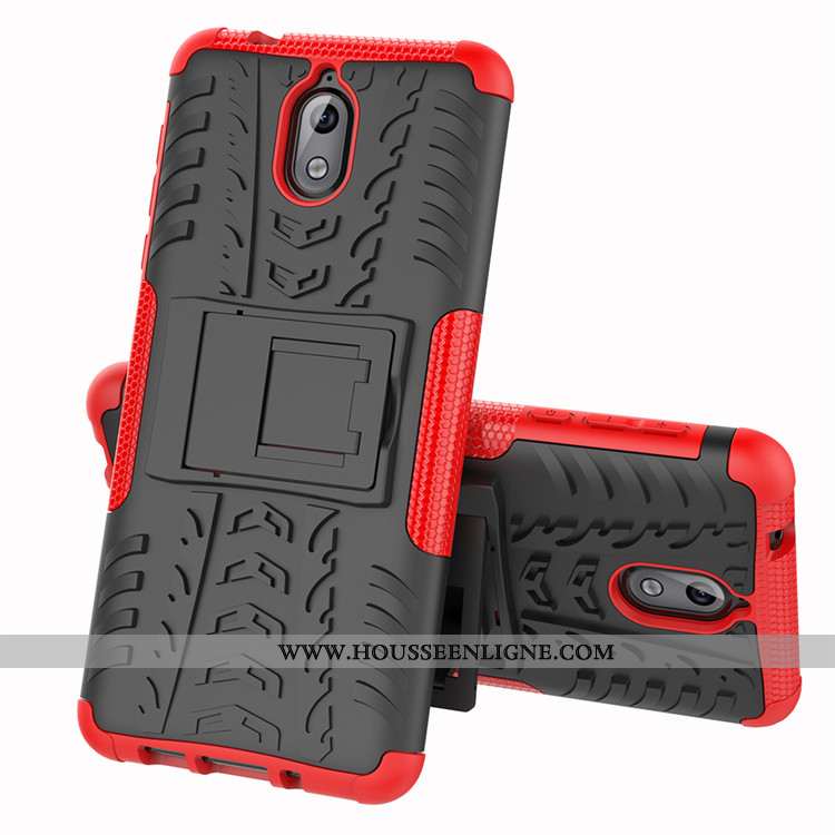 Étui Nokia 2.1 Protection Silicone Tout Compris Coque Incassable Difficile Beige