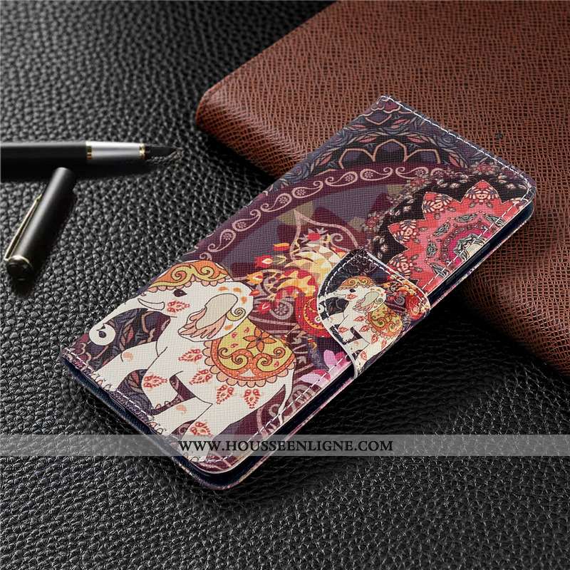 Étui Nokia 2.3 Dessin Animé Cuir Blanc Protection Téléphone Portable Peinture Blanche