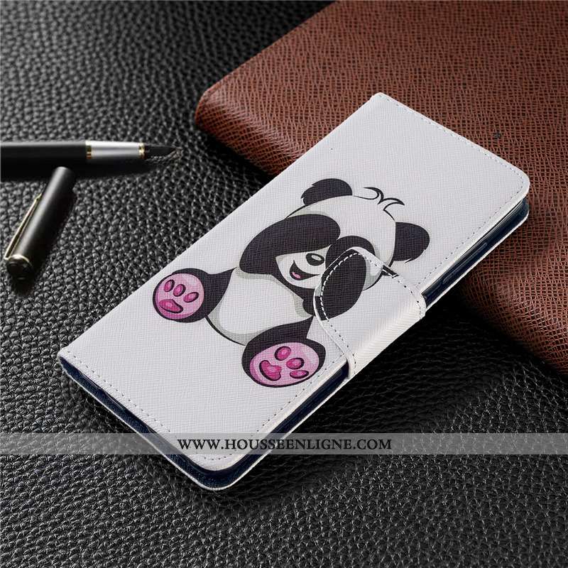 Étui Nokia 2.3 Dessin Animé Cuir Blanc Protection Téléphone Portable Peinture Blanche
