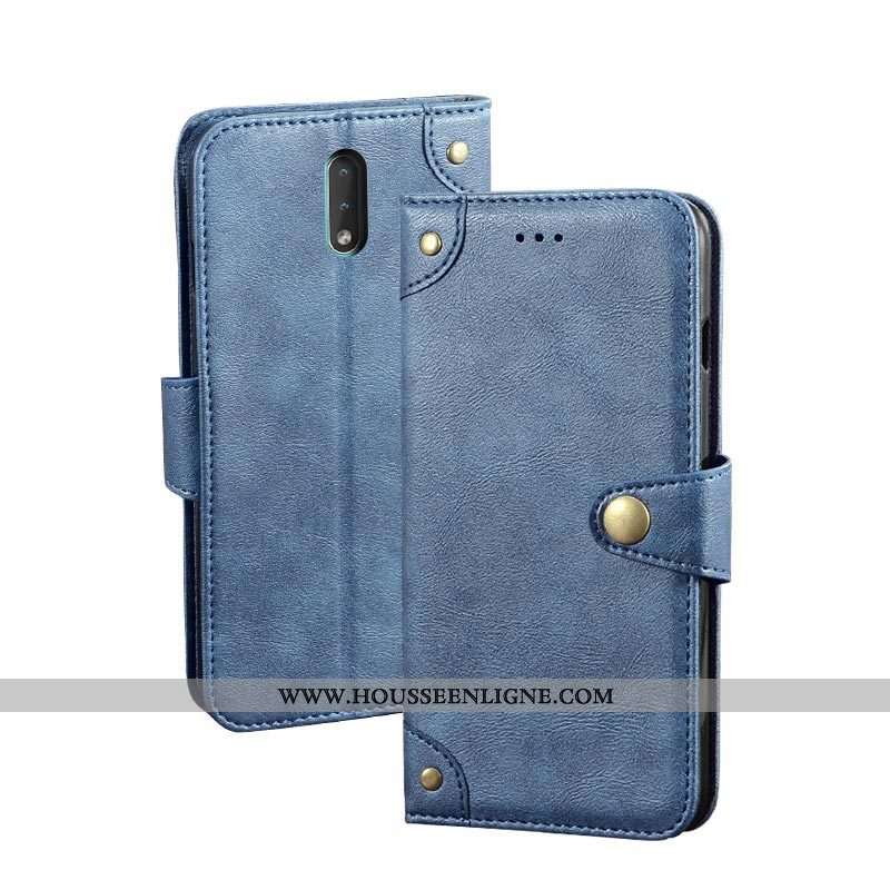 Étui Nokia 2.3 Protection Cuir Téléphone Portable Coque Support Nouveau Noir
