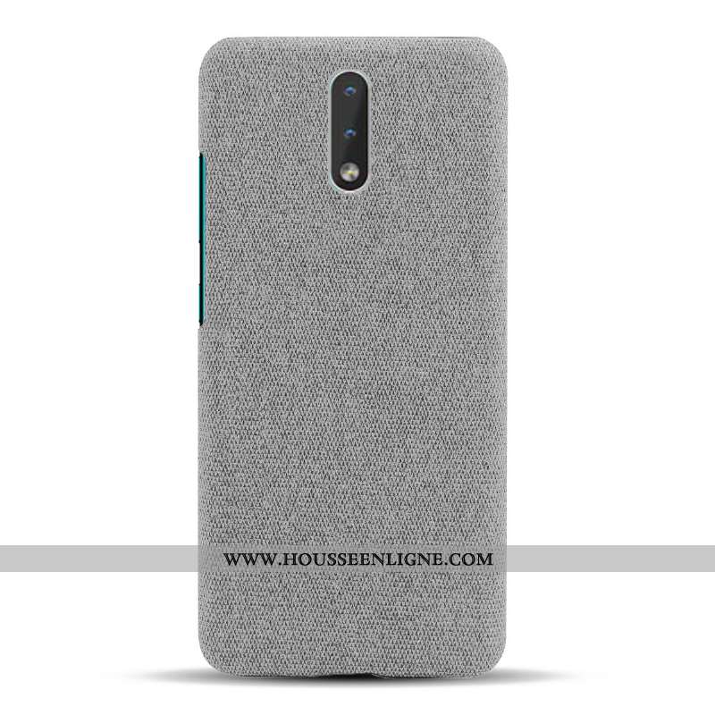 Étui Nokia 2.3 Protection Marron Tissu Coque Téléphone Portable
