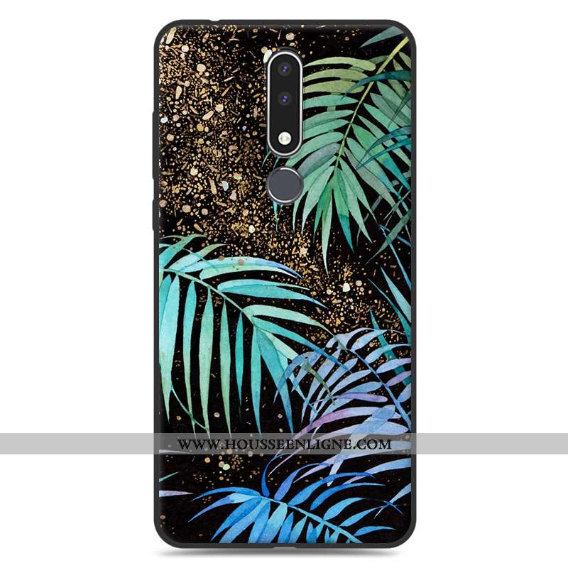 Étui Nokia 3.1 Plus Charmant Tendance Dessin Animé Téléphone Portable Incassable Coque Rouge
