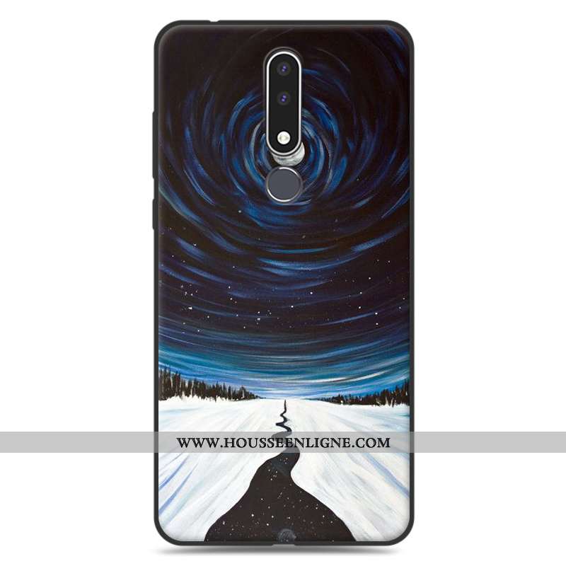 Étui Nokia 3.1 Plus Charmant Tendance Dessin Animé Téléphone Portable Incassable Coque Rouge