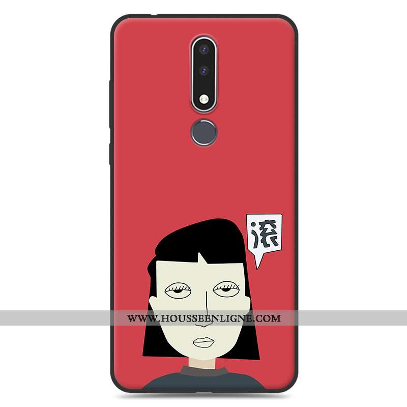 Étui Nokia 3.1 Plus Silicone Protection Coque Tendance Tout Compris Incassable Blanche