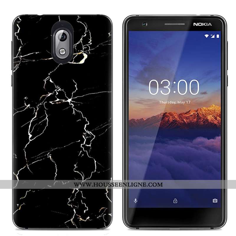 Étui Nokia 3.1 Protection Transparent Téléphone Portable Coque Créatif Multicolore Coloré