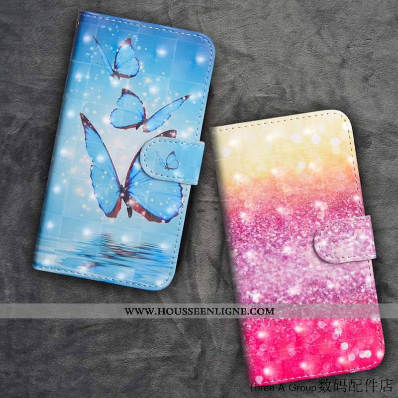 Étui Nokia 3.2 Cuir Fluide Doux Silicone Or Personnalité Clamshell Incassable Doré